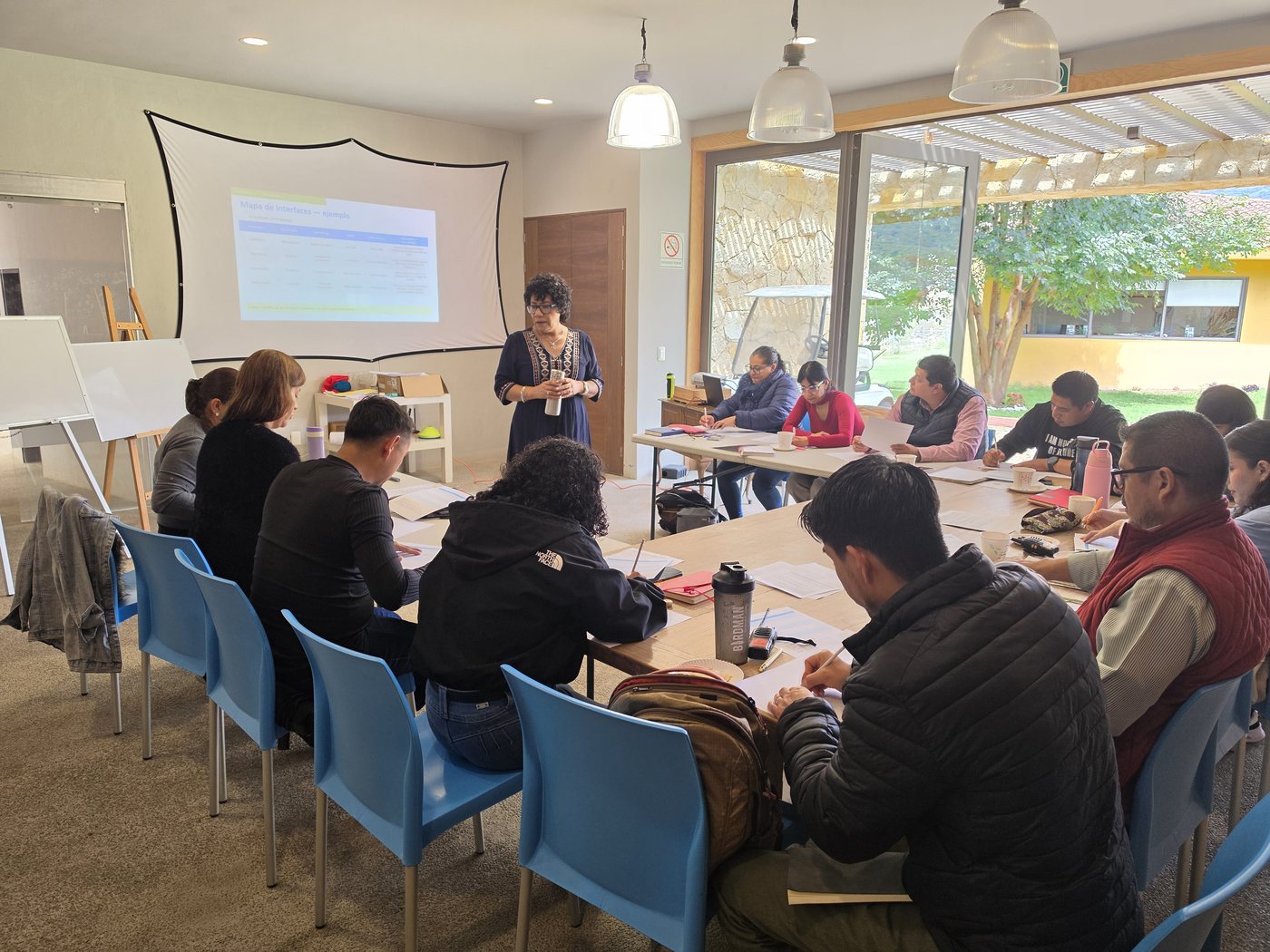 Sesión de trabajo H ADVANCE con equipos